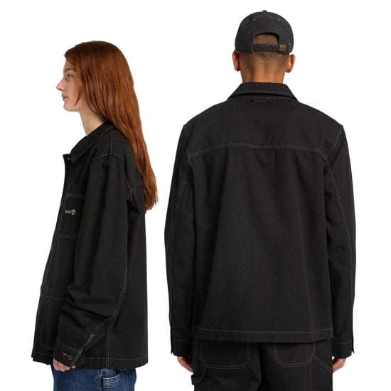 Timberland Canvas overshirt voor heren (Zwart) - Image 5