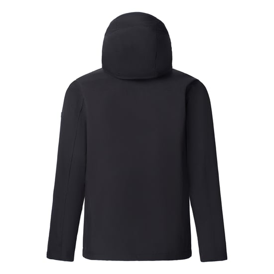 Regatta Mens Birchdale II Waterproof Jacket (Black/Wood Brown) - Image 3
