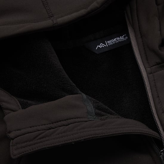Regatta Heren Ossek Soft Shell Jas (Zwart) - Image 6