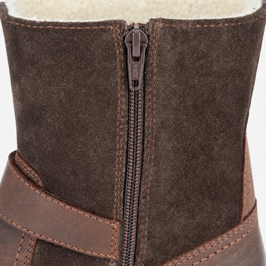 Woodland Pedra Womens Mid Calf Boots Brown - Image 3