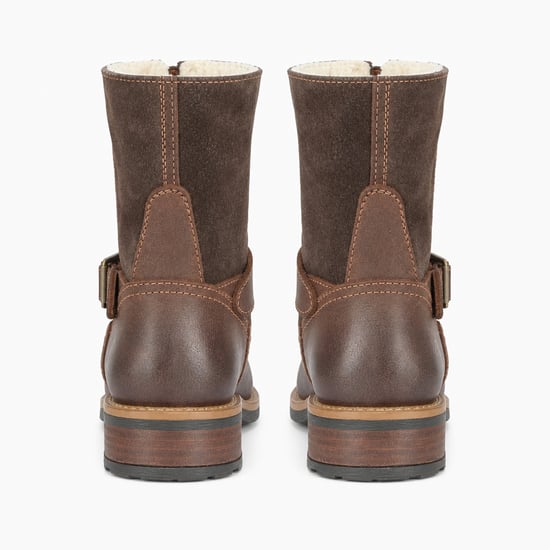 Woodland Pedra Womens Mid Calf Boots Brown - Image 5