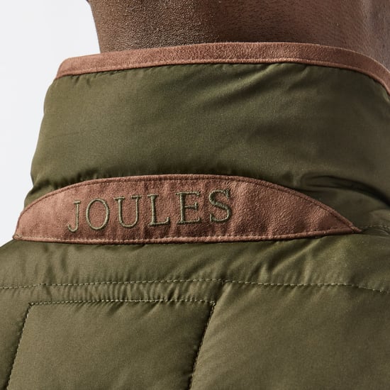 Joules Heritage Padded Mens Gilets Green - Image 4