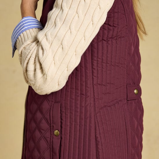 Joules Minx Womens Gilets Dark Red - Image 5