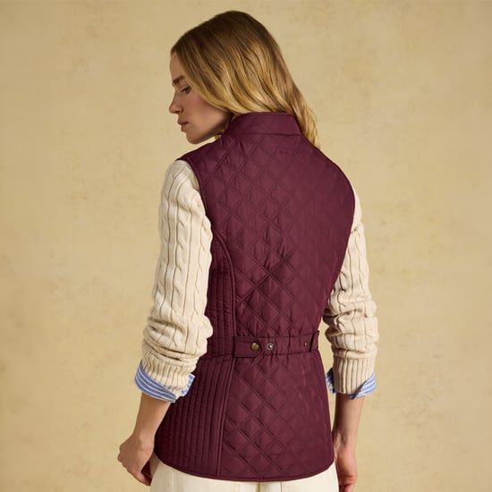 Joules Minx Womens Gilets Dark Red - Image 6