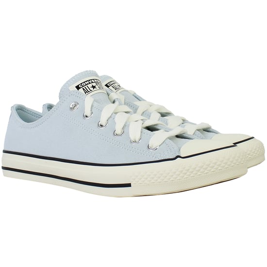Converse Chuck Taylor OX Unisex Light Blue Plimsolls - Image 2