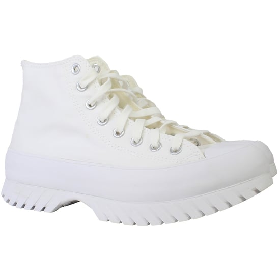 Converse Chuck Taylor Lugged 2.0 Platform Hi Unisex White Shoes - Image 2