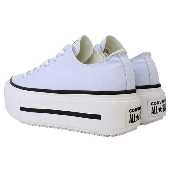 Converse Chuck Taylor Lift Double Stack OX Unisex Blue Plimsolls - Image 3