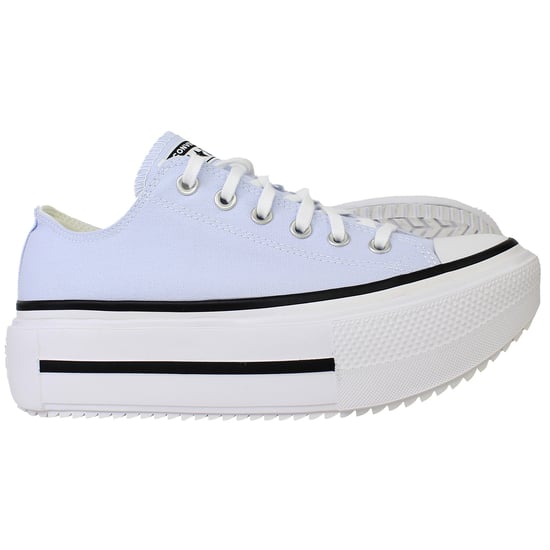 Converse Chuck Taylor Lift Double Stack OX Unisex Blue Plimsolls - Image 4