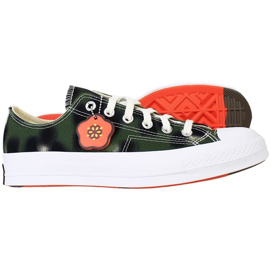 Converse Chuck 70 OX Unisex Dark Green Plimsolls - Image 4