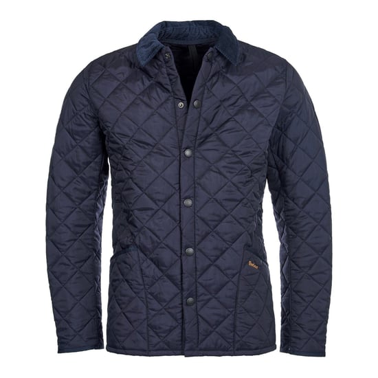 Men's Barbour Liddesdale Quilted Jacket in Navy - Image 1