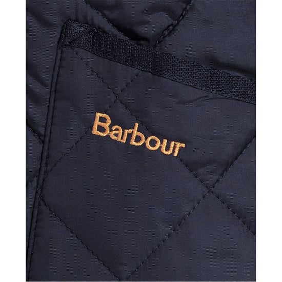Men's Barbour Liddesdale Quilted Jacket in Navy - Image 6