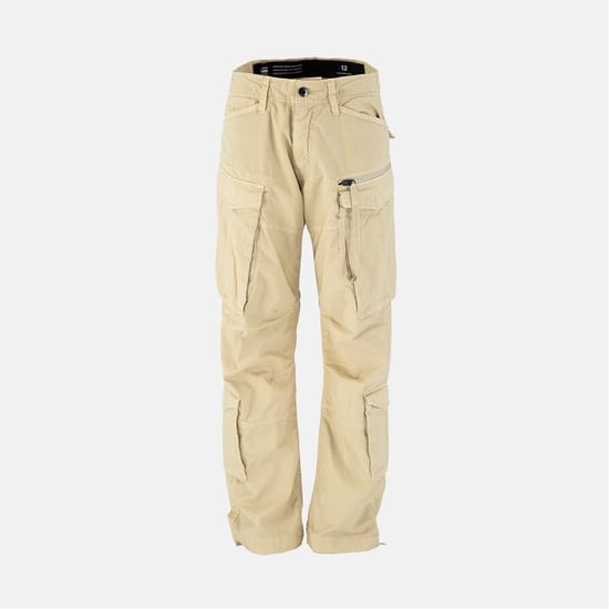 Boys G Star Rovic Zip Solid Patterned Combat Pants in Dk Brick - Image 1