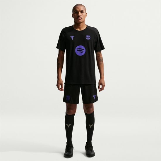Men's Nike Fc Barcelona st in Black/Black/( - Image 4