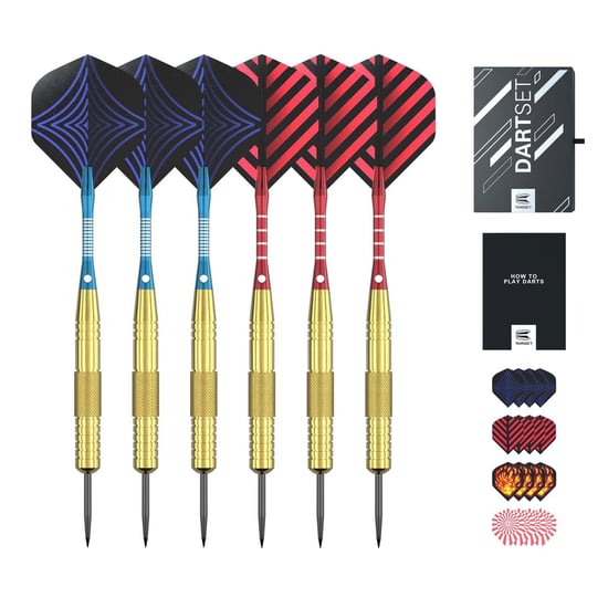 Accessories Target Darts Brass Dart Gift Set in Multi - Image 2