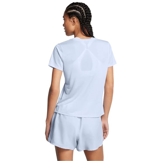 Women's Under Armour Armour Ua Launch Elite Short Sleeve in Nimbus Blue - Image 3