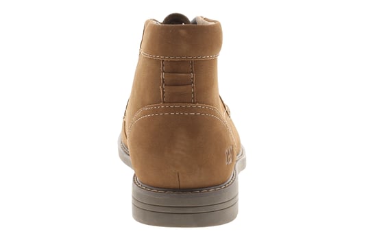 Caterpillar Mens Smart Boots Brock Leather Lace Up tan - Image 4