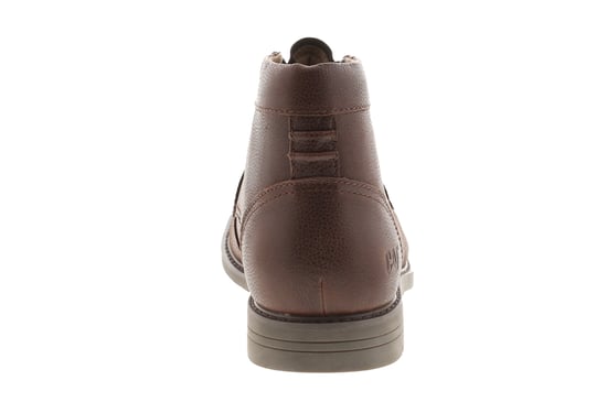 Caterpillar Mens Smart Boots Brock Leather Lace Up brown - Image 4