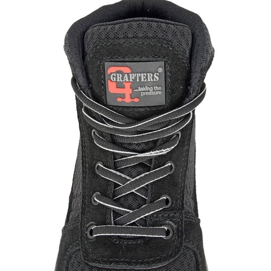 Grafters Terry Mens Safety Boots Black - Image 2