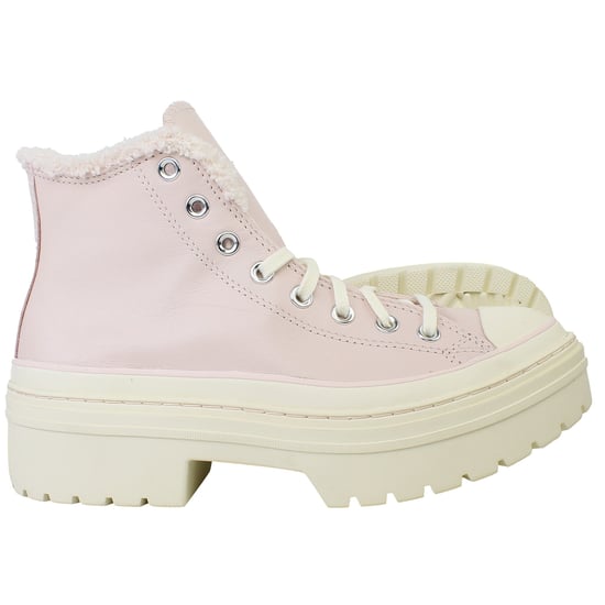 Converse Chuck Taylor Lugged Heel Sherpa Womens Pink Shoes - Image 5