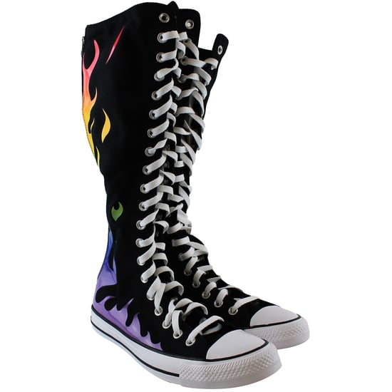 Converse Chuck Taylor XX-Hi Pride Unisex Black Plimsolls - Image 3