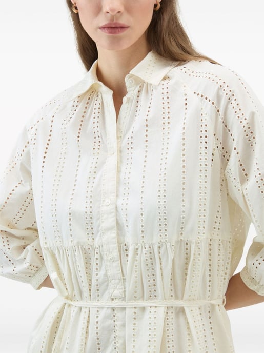 Cotton Shirt Dress - Image 1
