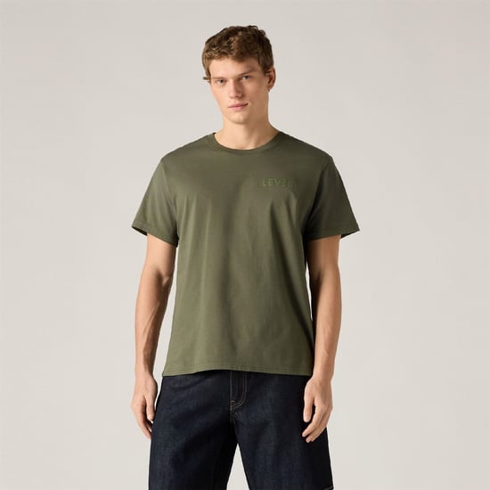 Men's Levis Headline Logo Cotton Relaxed Fit T-Shirt in Kambaba Body - Image 2