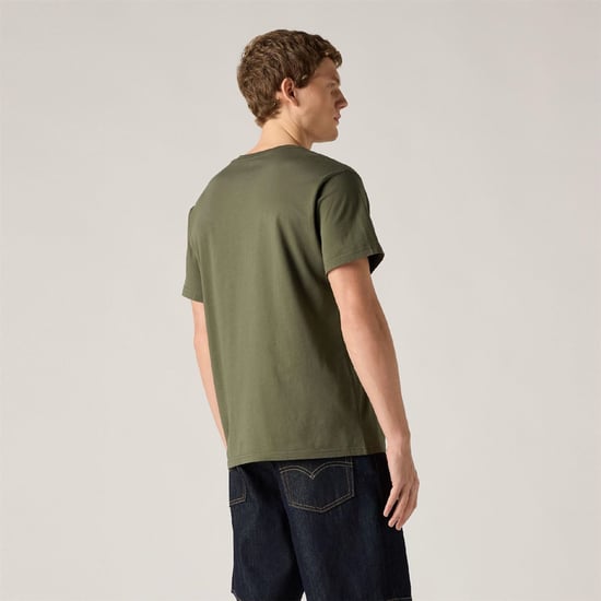 Men's Levis Headline Logo Cotton Relaxed Fit T-Shirt in Kambaba Body - Image 3