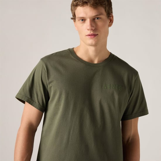 Men's Levis Headline Logo Cotton Relaxed Fit T-Shirt in Kambaba Body - Image 5