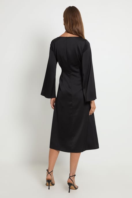 Abstract Twist Midi Dress - Image 3