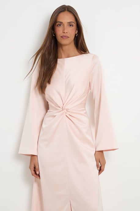 Abstract Twist Midi Dress - Image 2