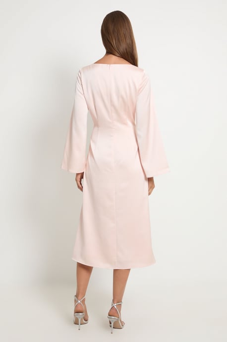 Abstract Twist Midi Dress - Image 3