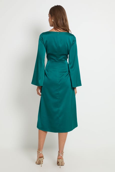 Abstract Twist Midi Dress - Image 3