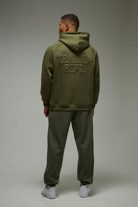Training Dept Embossed Oversized Hoodie - Image 2