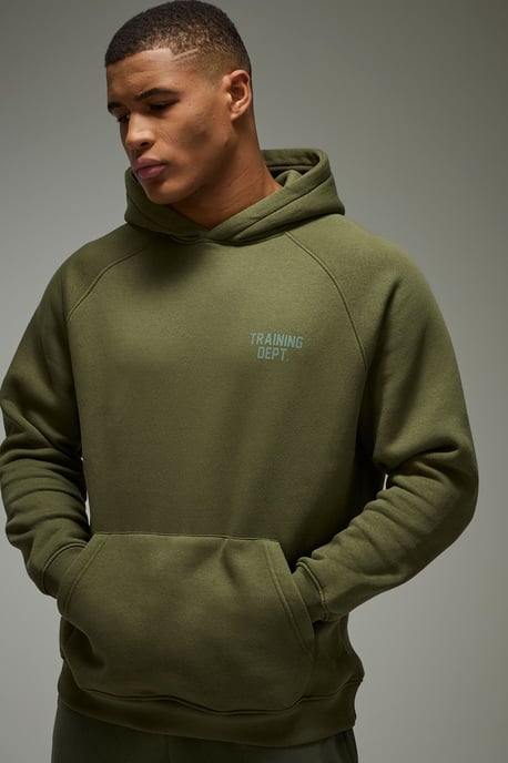 Training Dept Embossed Oversized Hoodie - Image 3
