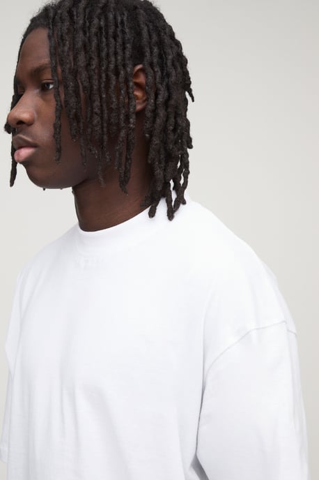 Essential Oversized Extended Neck T-Shirt - Image 3