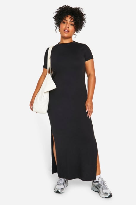 Plus T-Shirt Maxi Dress - Image 1