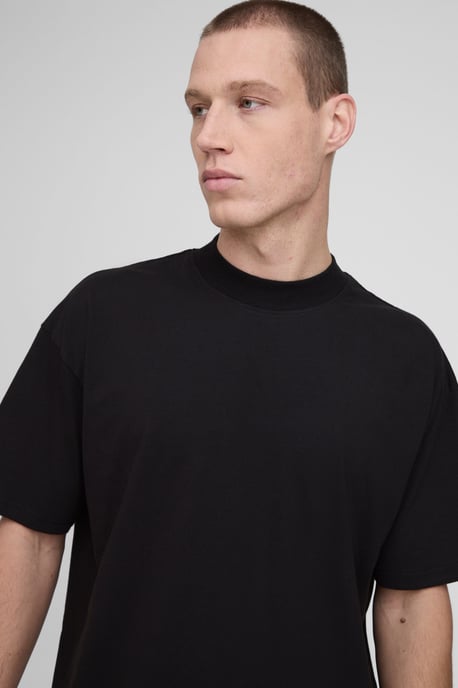 Essential Oversized Extended Neck T-Shirt - Image 3