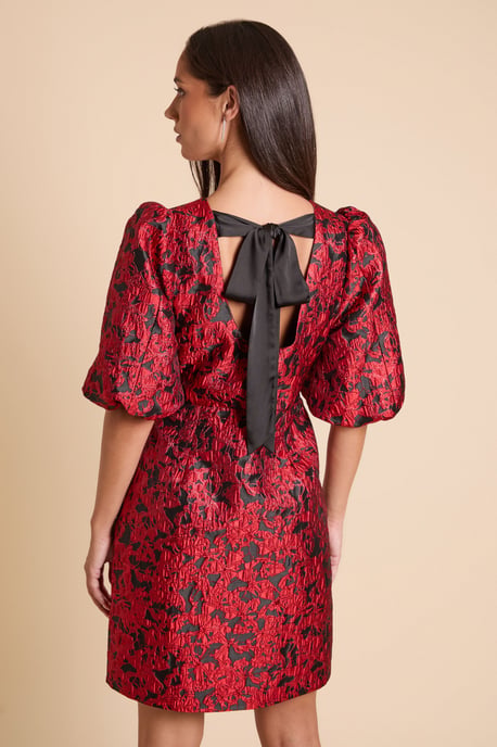 Dp Luxe Jacquard Mini Dress - Image 3