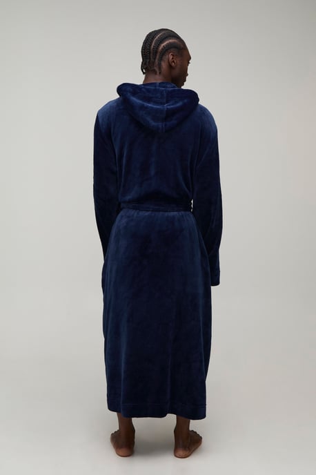 Tall Longline Hooded Dressing Gown - Image 2