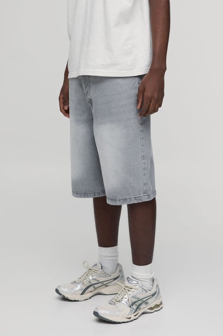 Essential Relaxed Fit Denim Jorts - Image 1