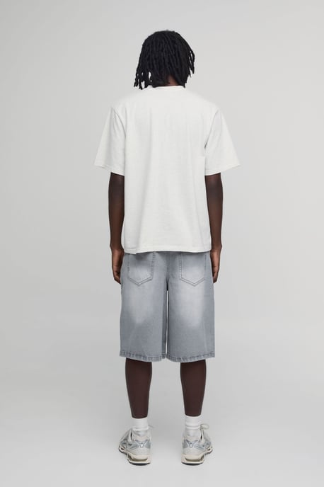 Essential Relaxed Fit Denim Jorts - Image 3