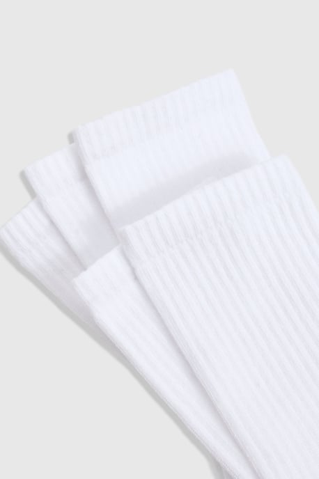White Crew Sports Socks 5 Pack - Image 2