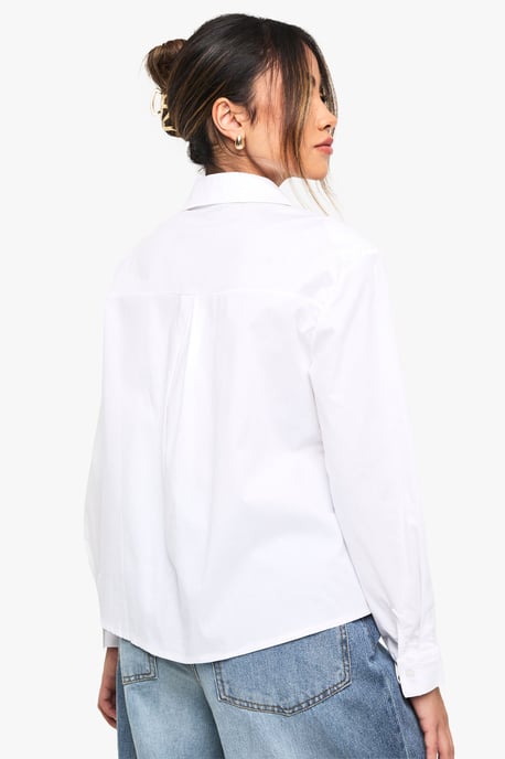 Western Style Shoulder Pad Shirt - Image 2