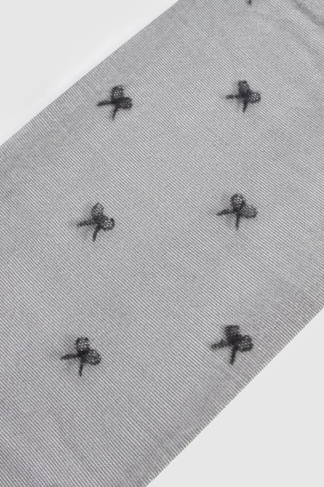 Mini Bow Detail Sheer Tights - Image 3