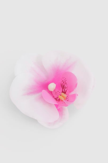 Orchid Flower Single Hair Clip - Image 2