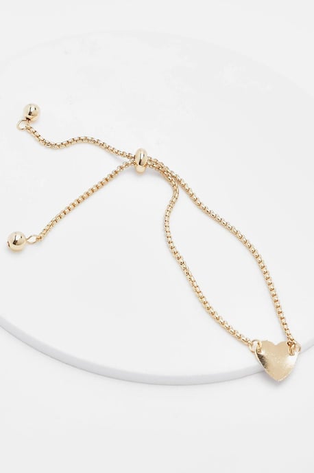 Heart Detail Toggle Bracelet - Image 1