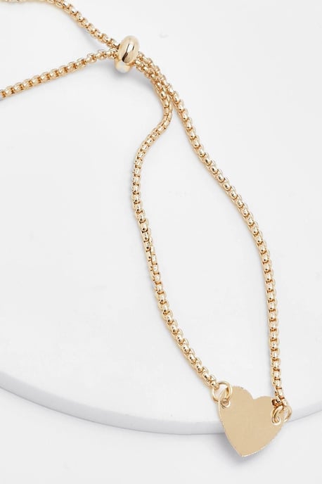 Heart Detail Toggle Bracelet - Image 2