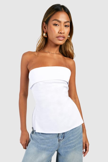 Bengaline Longline Split Hem Corset - Image 3
