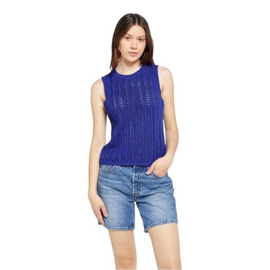Levis Sunrise gehaakte tanktop voor dames (Mazarine Blauw) - Image 1