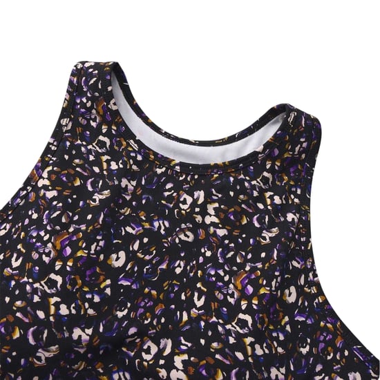 Biba Move-cropped tanktop met luipaardprint voor dames (Zwart) - Image 4